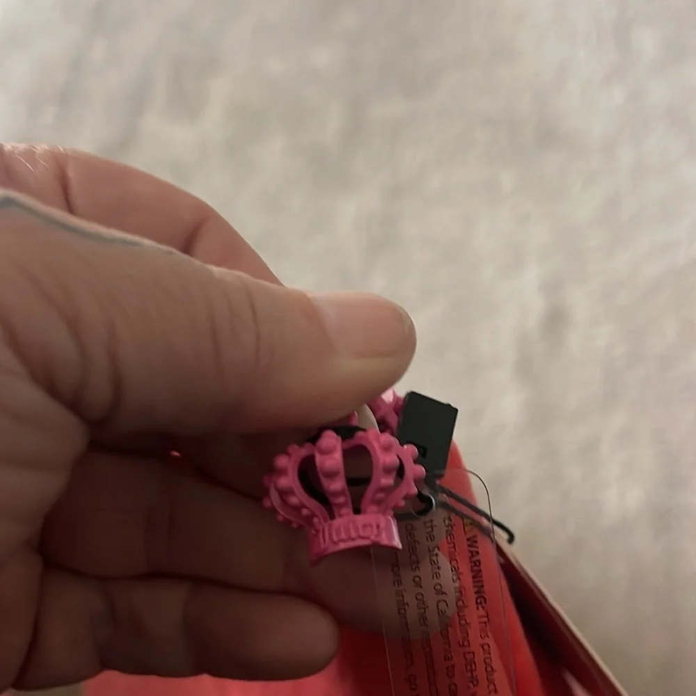 Juicy Couture Pink Cosmetic Bag and Toiletry Bottle